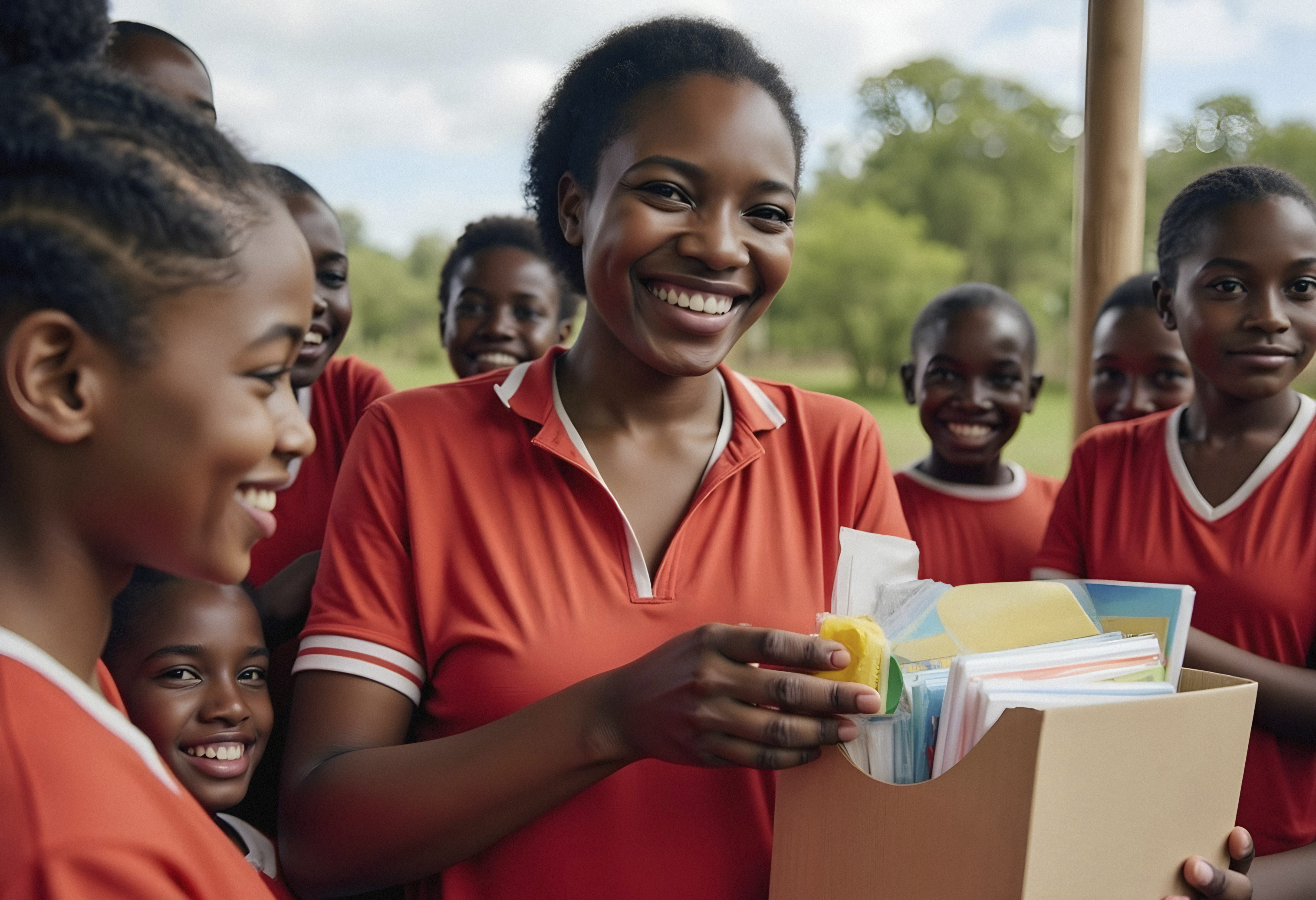 happy-students-receiving-donations